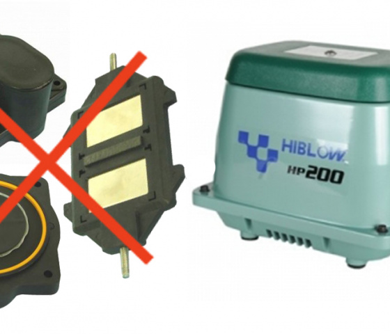 HIBLOW HP-200 (БЕЗ РЕМКОМПЛЕКТА И МАГНИТА)