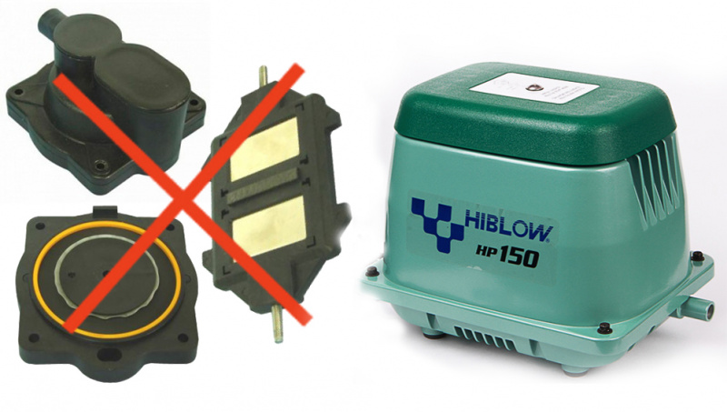 HIBLOW HP-150 (БЕЗ РЕМКОПЛЕКТА И МАГНИТА)