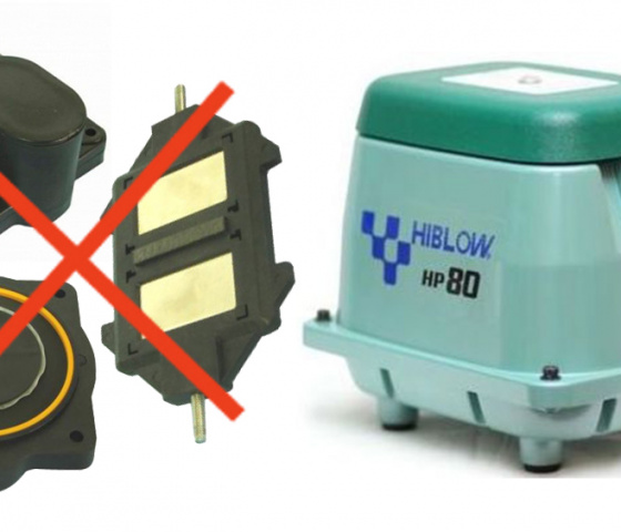 HIBLOW HP-80 (БЕЗ РЕМКОПЛЕКТА И МАГНИТА)